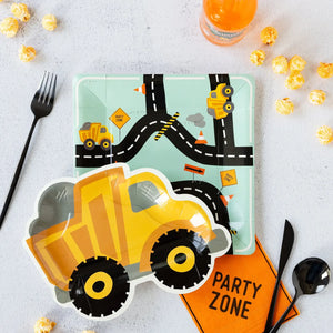 Construction Dump Truck Plate