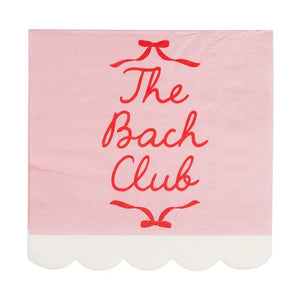 Bach Club Cocktail Napkin