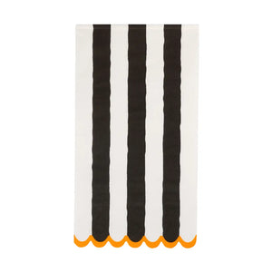 Black and Crean Halloween Napkin