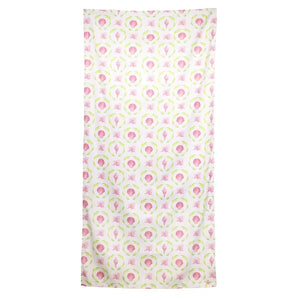 Brighton Terrace Beach towel - pink/green