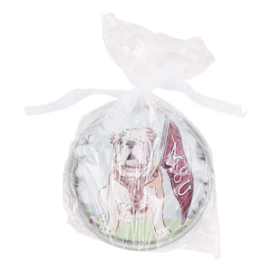 Bulldog Coaster Set