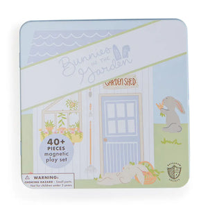 Bunnies in the Garden Magnetic Dress Up