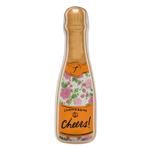 Champagne Bottle Ceramic Trinket Dish