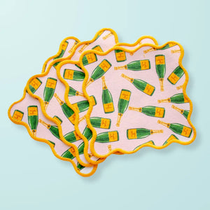 Champagne Coasters