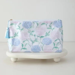Waterproof Cosmetic Case - Hydrangea