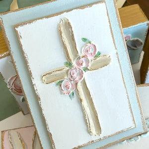 Cross with Roses