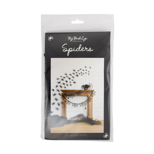 Glittered Wall Spiders