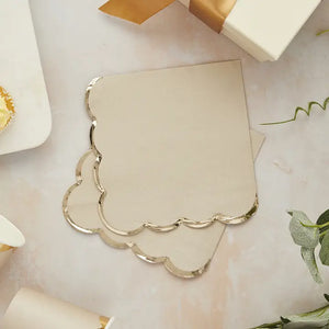 Champagne Paper Napkins