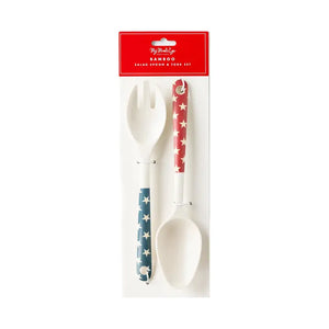 Bamboo Spoon and Fork Set Reusable