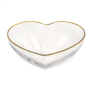 Heart Glass Bowl