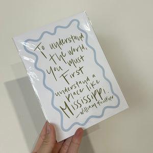 Mississippi Art Print