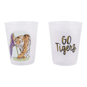 LSU Frosted Cups