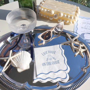 Last Toast on the Coast Cocktail Napkins