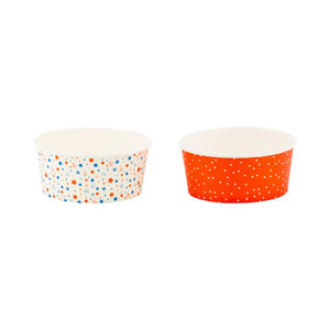 Multi Stars Ice Cream Cups