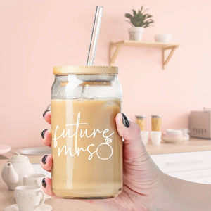 Future Mrs Glass Tumbler