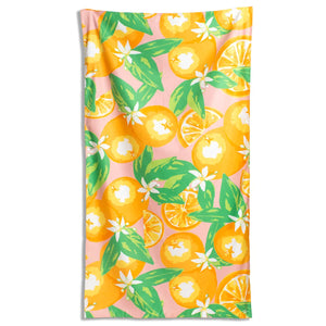 Giant Beach Towel - Orange Grove
