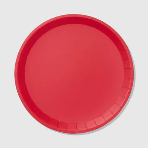 Red Classic Large Plates