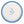 Round Blue Flower Plate