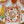 Rust Gingham Scalloped Plate