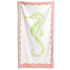 Giant Beach Towel - Seahorse