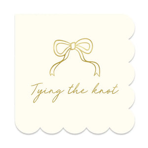 Tying the Knot Cocktail Napkins