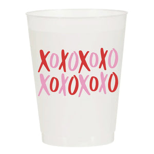 XOXO Frosted Cups