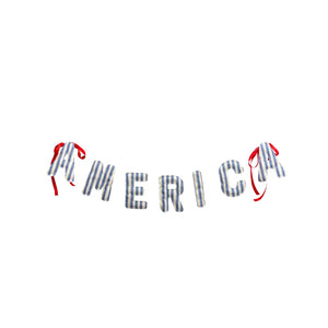 America Puffy Banner