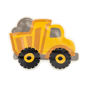 Construction Dump Truck Plate