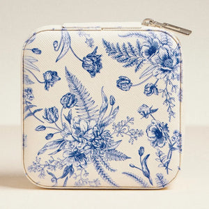 Blue Blossom Jewelry Box