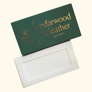Cedarwood and Leather Bar Soap
