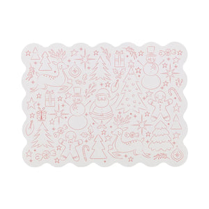 Christmas Coloring Activity Placemats