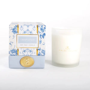 Crisp Linen Soy Wax Candle