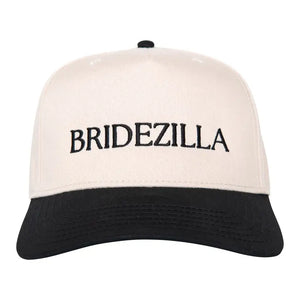 Bridezille Two Toned Retro Hat