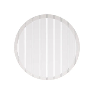 Silver Signature Stripe Small Plates