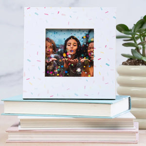 Confetti Square frame