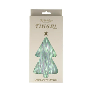 Holographic Holiday Tinsel