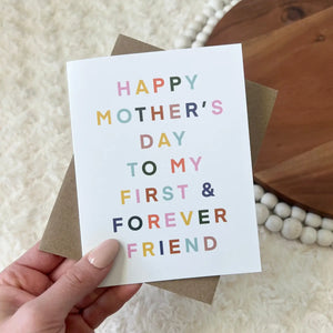 Happy Mothers Day Friend - Card
