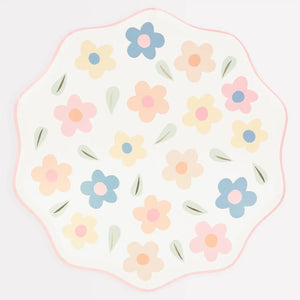Happy Flowers Dinner Plate