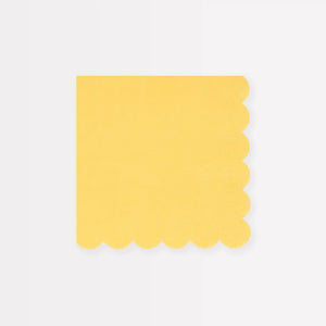 Lemon Sherbert Small Napkins