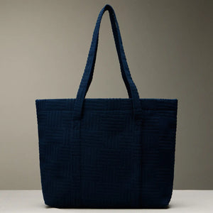 Luxe Terry Cloth Tote