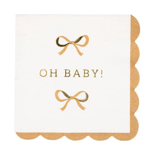 Oh Baby Cocktail Napkins