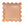 Rust Gingham Scalloped Plate