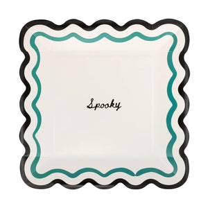 Boo & Spooky Plate Set