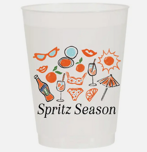 Spritz Season Frosted Cups