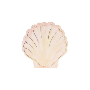 Shell Napkin - watercolor